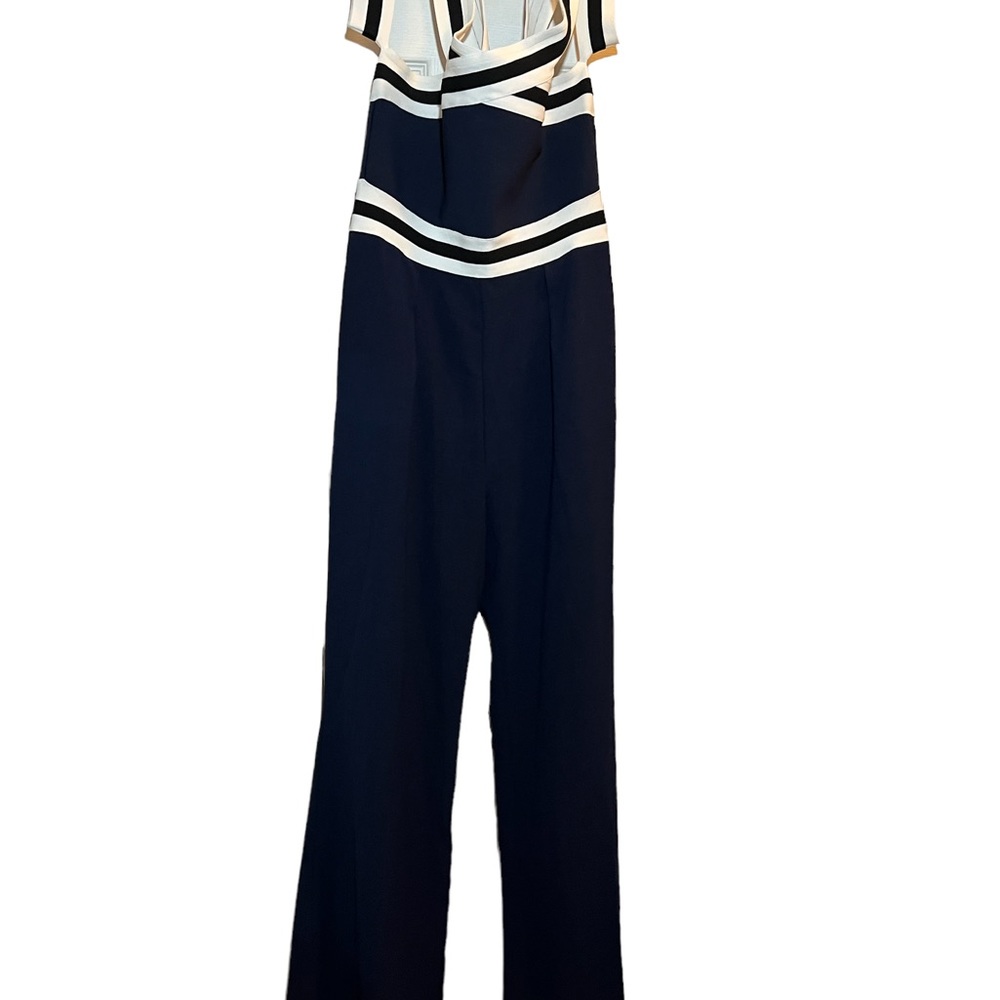 Bebe Navy romper/jump suit .       CB36